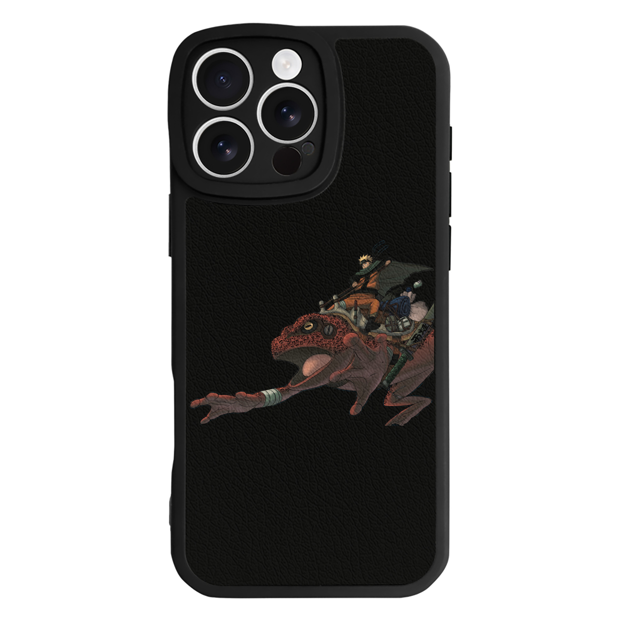 （画像用） NARUTO -ナルト- うずまき ナルト Uzumaki Naruto 【iPhone 16シリーズ対応】シリコンスマホケース（レザー調） 材質：シリコン